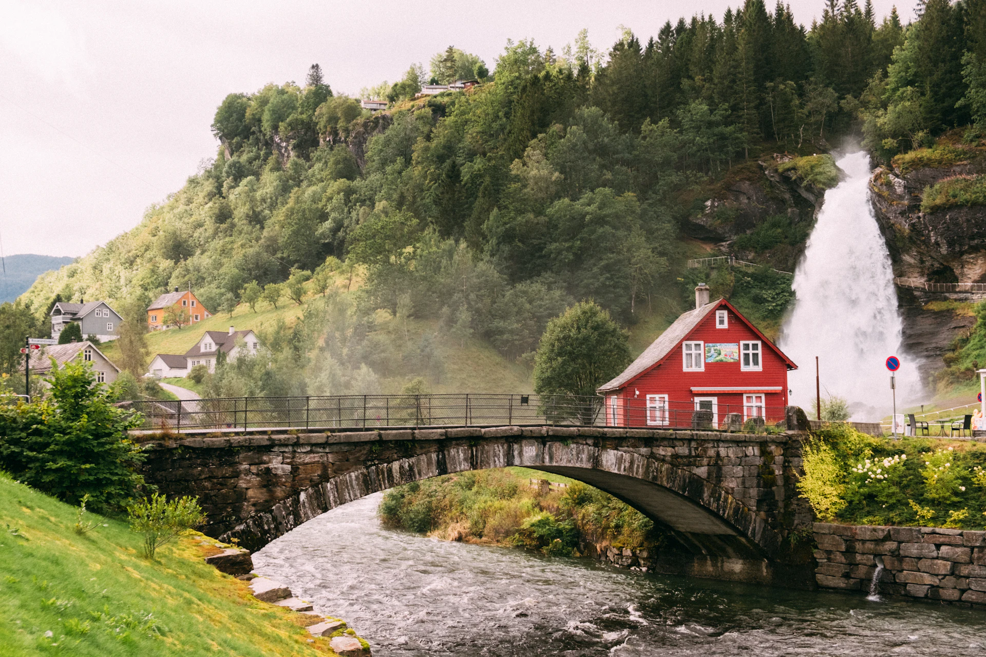 Russian passport and UAE residence documents prepared for a Norway Schengen visa review